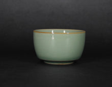 Load image into Gallery viewer, 82ml Celadon Porcelain Wide Teacup from Jingdezhen
