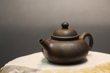 Load image into Gallery viewer, Wood Fired Rongtian Yixing Teapot, Qinghuini clay, 柴烧青灰泥容天壶, 200ml No.2
