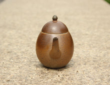 Load image into Gallery viewer, Wood Fired Longdan Yixing Teapot, Benshan lüni, 柴烧本山绿泥龙蛋壶, 135ml

