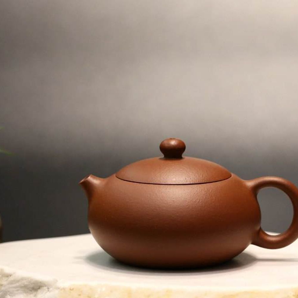 Zhuni Bian Xishi Yixing Teapot, 朱泥西施壶, 120ml