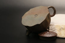 Load image into Gallery viewer, Wood Fired Lao Duanni Lianjing Yixing Teapot 柴烧老段泥莲镜壶 no.1, 160ml
