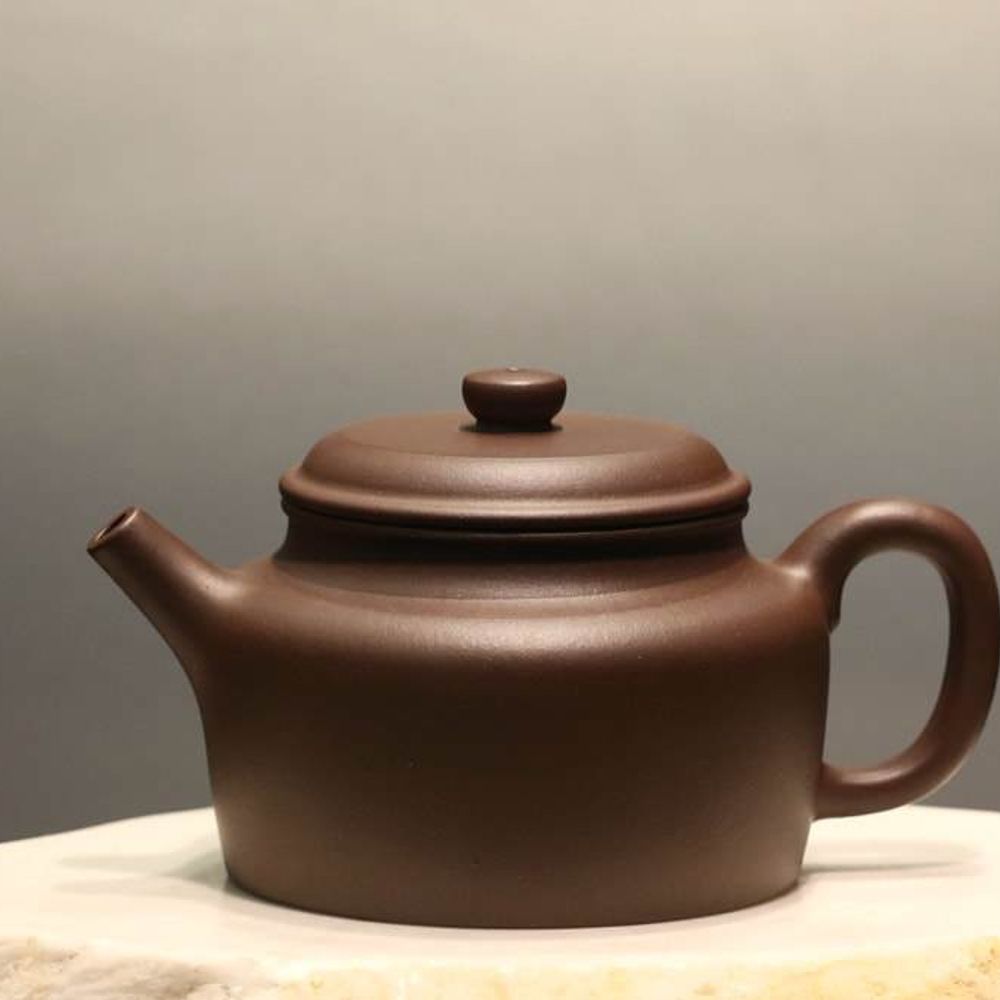 Dicaoqing Dezhong Yixing Teapot, 底槽青德种壶, 220ml