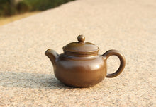 Load image into Gallery viewer, Wood Fired Panhu Nixing Teapot,  柴烧坭兴潘壶, no.3, 90ml
