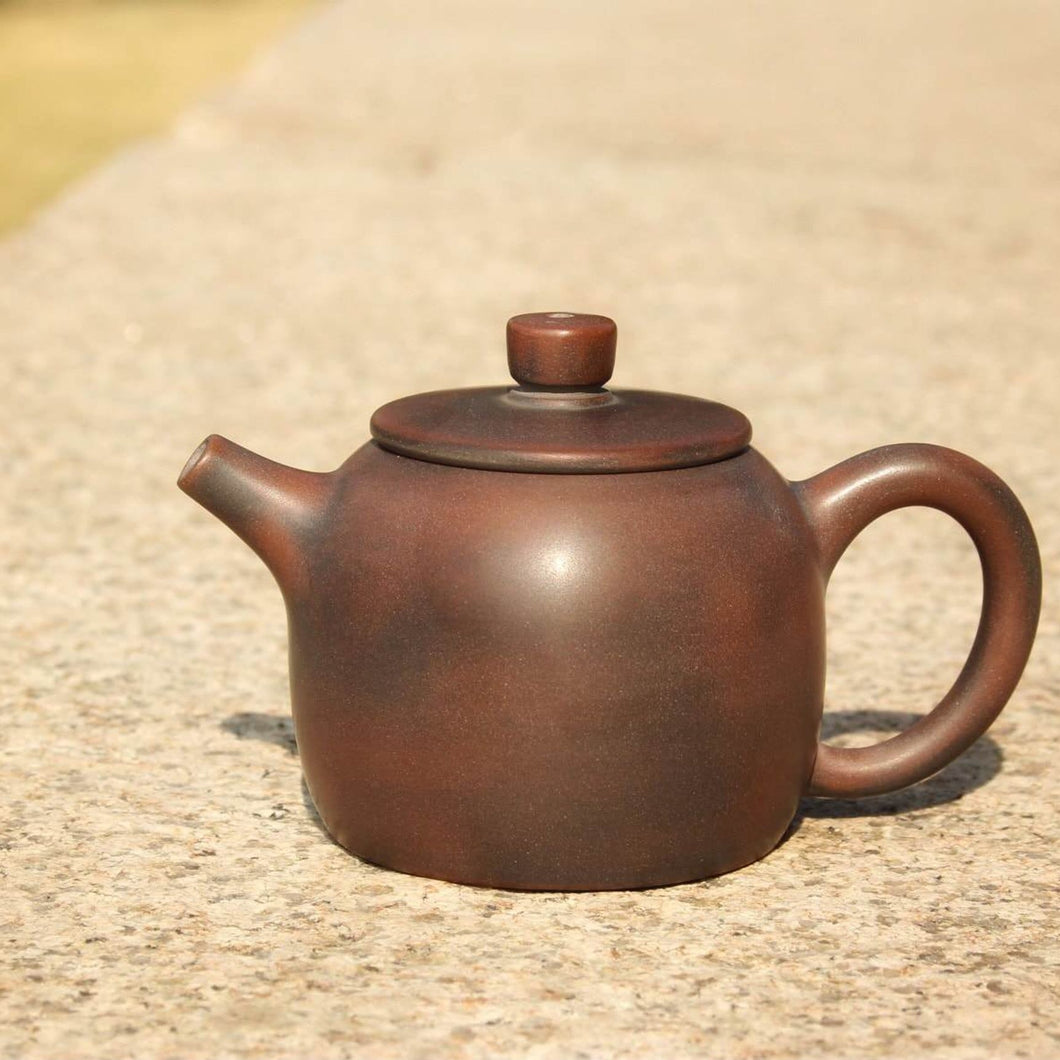 105ml Shilan Nixing Teapot 坭兴石兰壶 by Zhou Yujiao