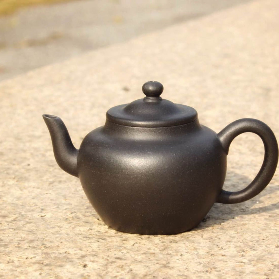Heini (Wuhui Zhuni) Yigong Yixing Teapot, 焐灰朱泥逸公壶, 130ml