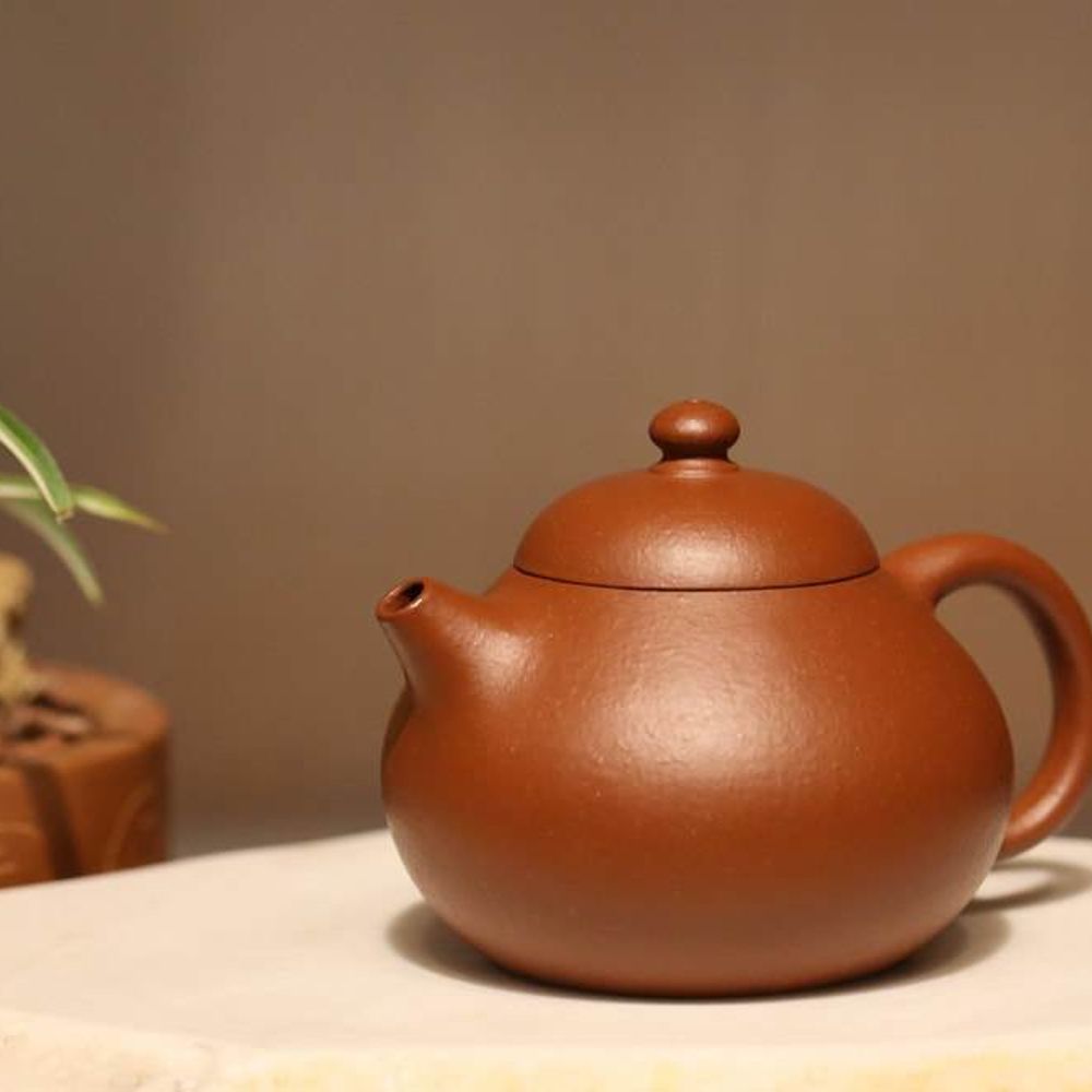 Zhuni Dahongpao Wendan Yixing Teapot, 朱泥大红袍文旦, 120ml